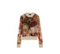Desigual Pullover 'M. C. Lacroix' marrone / colori misti Donna - Abbigliamento - Pullover e cardigan - Pullover Desigual S