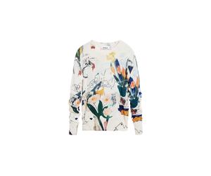 Desigual Pullover marino / giallo / arancione / bianco Donna - PROMO - Pullover e cardigan - Maglioni - Pullover a maglia fine Desigual L