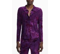 Desigual Purple Polyester Women Shirt - M