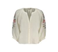 Desigual Roman Blue Viscosa Women's Shirt - XL