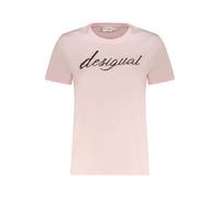 Desigual Rosa Cotton Women T-Shirt - XS