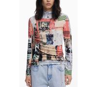 Desigual Rosa Viscosa Women's Jersey - XS