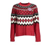 Desigual Rosso Polyester Women Sweater - L