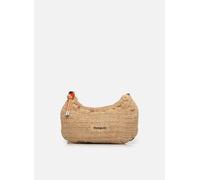 Desigual - Sacs Half Logo Raffia Wa Beige - Borse T.U Beige