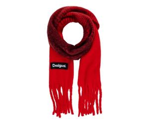 Desigual SCARF_BASIC, 3000 CARMIN, U, Colore: rosso, Taglia unica
