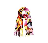 Desigual Scarf_inca Cork Fur 8001 Golden Haze, Set Di Accessori Invernali Donna, Giallo., Taglia unica