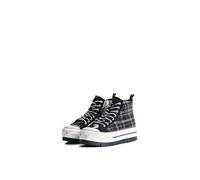 Desigual Scarpe da Donna Shoes_Crush_bn 2000 Black Sneaker, Nero, 39 EU