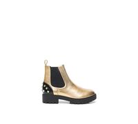 Desigual Scarpe da Motociclista, Oro, Stivali alla Moda Donna, Giallo, 38 EU