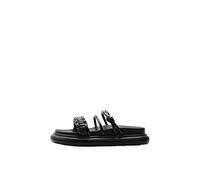 Desigual Scarpe, Sandalo Donna, Nero, 37 EU