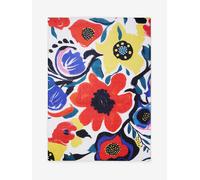 Desigual Sciarpa blu / giallo / rosso arancione / offwhite Donna Desigual One Size blu / giallo / rosso arancione / offwhite