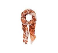 Desigual sciarpa Corduroy Rectangle Foulard Terracota multicolore