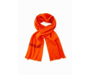Desigual Sciarpa Donna plain logo - 23waia31 unica arancione