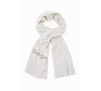 Desigual Sciarpa Donna plain logo - 23waia31 unica grigio