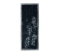 Desigual Sciarpa Lettn Rectangle Foulard Nero/Bianco da donna Taglia unica