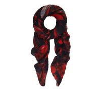 Desigual Foulard Donna Red Revolution Rectangle Nero