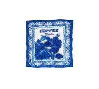 Desigual Fou_Paradise Carre Fashion Scarf, Blu, Taglia Unica Donna
