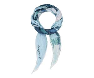 Desigual sciarpa Woods Foulard Green Water
