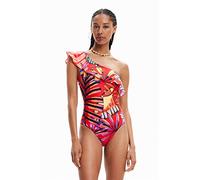 Desigual Swim_medewi 7058 Set Bikini, Colore: Arancione, M Donna