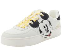 Desigual Shoes 4-Scarpe da Ginnastica da Donna in Poliuretano, Bianco, 40 EU