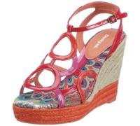 Desigual Shoes_Carina 21SS303, Sandali Donna, Rosso (Rot (Rojo Abril)), 37