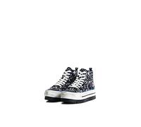 Desigual Shoes_Crush_Arte 2000 Black, Scarpe da Ginnastica Donna, Nero, 39 EU