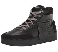 Desigual Shoes_Fancy High Patch 2000 - Sneaker da Donna, Colore: Nero, Nero, 37 EU