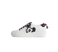 Desigual Shoes Fancy Mickey Bianco Donna