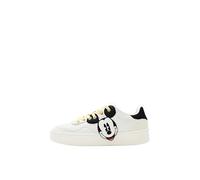 Desigual Shoes_Fancy_Mickey, Scarpe da Ginnastica Donna, Bianco, 39 EU