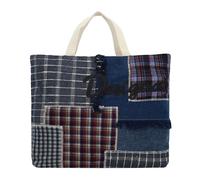 Desigual Shopper 'Romantic' blu denim / rosso scuro / nero / offwhite Donna Desigual One Size blu denim / rosso scuro / nero / offwhite