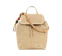 Desigual - Small Raffia Backpack - - Bags - Donna - Beige - ONE SIZE