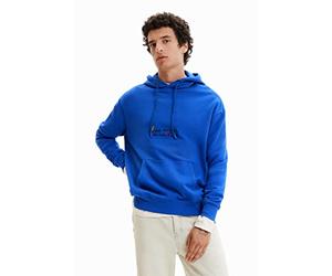 Desigual Sweat_pol 5036 Blue Klein, Blu, L Uomo