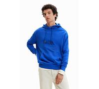 Desigual Sweat_pol 5036-Piccolo Blu Felpa, M Uomo