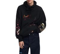 Desigual Sweat_Postcards, 2000 Black, S, Nero, S