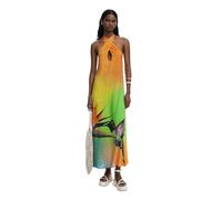 Desigual Swim_colibrí Dress Swimwear Cover Up, Materiale Finishes, XL Donna