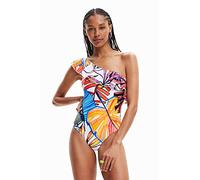 Desigual Swim_medewi 1000 Set Bikini, Bianco, M Donna