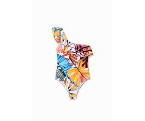 Desigual Swim_medewi 1000 Set Bikini, Bianco, XS Donna