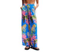 Desigual Swim_Pant Tropical Party Bikini Bottoms, Blu, XS Donna