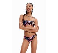 Desigual Swim_Playa I Bikini Donna, Nero, XL Donna