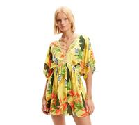 Desigual Abito da spiaggia giallo / colori misti, Taglia 42