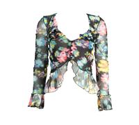 Desigual - T-Shirt a Maniche Lunghe - - Blouses & Shirts - Donna - Multicolore - M