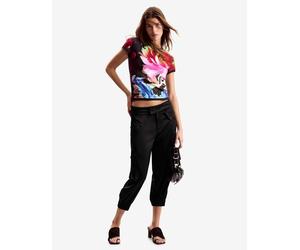 Desigual - T-shirt firmata da Christian Lacroix nero-Multi S