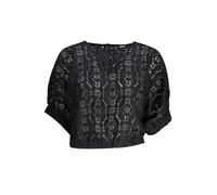 Desigual - Blusa Nera da Donna con Maniche a Pipistrello - - Blouses & Shirts - Donna - Nero - M