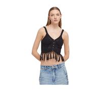 Desigual - Top da Spiaggia - - Tops - Donna - Nero - M