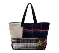Desigual, Bag_CUCOS Patch 5000 Navy Donna, Blu, taglia unica