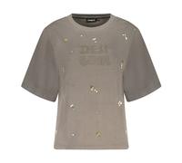Desigual, ,Tops ,Donna ,Grigio ,M Felpa a maniche corte Oporto