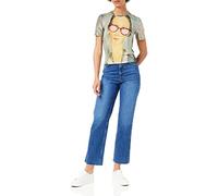 Desigual TS_Beatrice, T-Shirt da Donna, Black, L