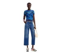 Desigual TS_Butterfly, 5032 Azul Oscuro, M, Blu, M