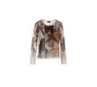 Desigual Maglietta da Donna a Maniche Lunghe T-Shirt, Giallo, M