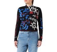 Desigual TS_Chloe T-Shirt, Black, XS da Donna