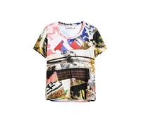 T-shirt da donna Desigual Collage Multicolore XL